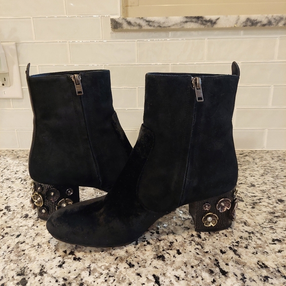 COACH Juliet Mid-Heel Ankle Boots, Size 7 - Picture 12 of 16